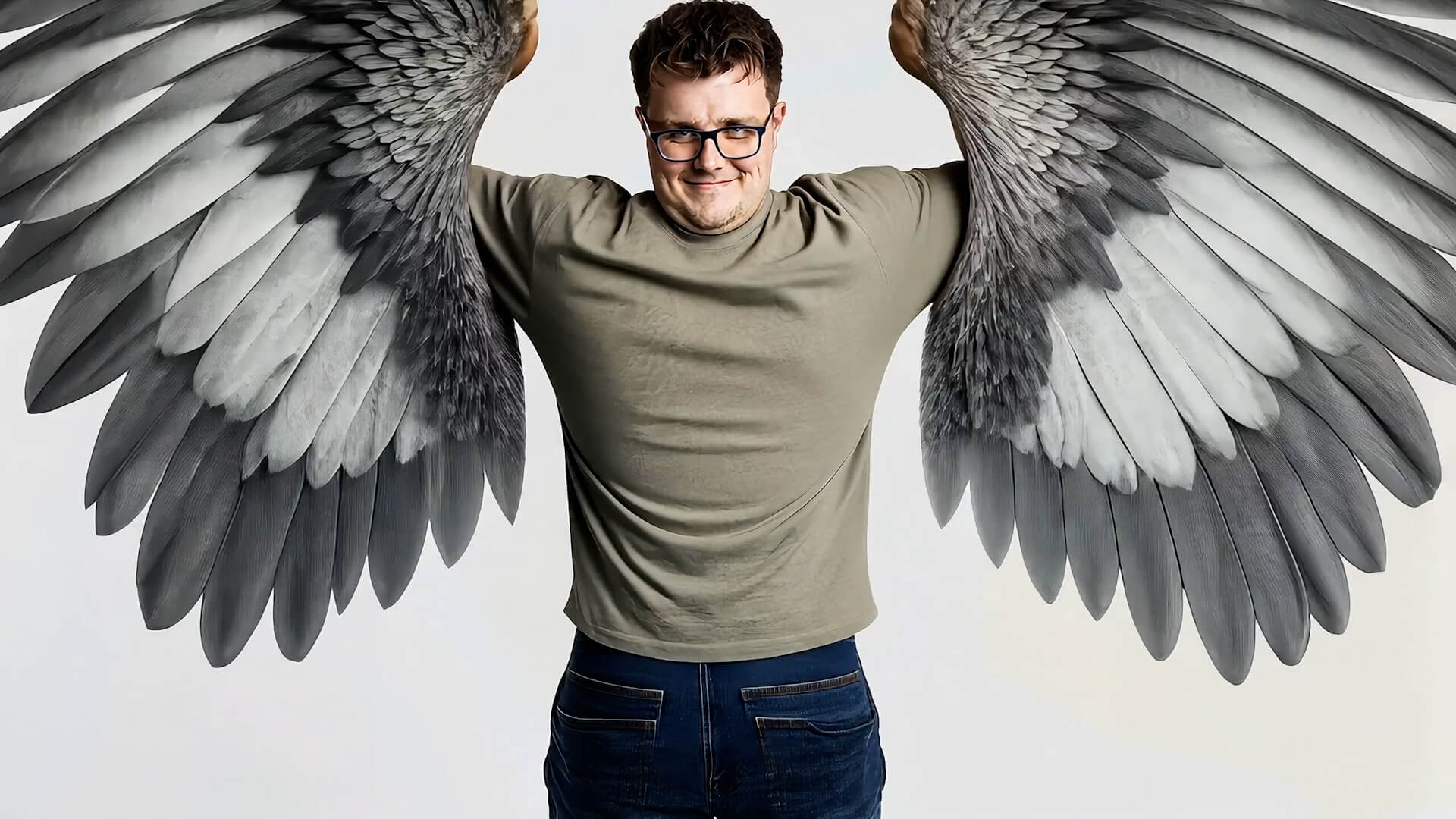 Tom with wings